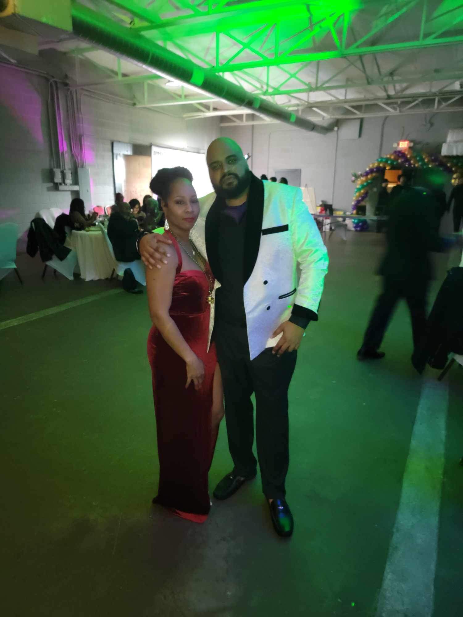Couple at the Crescent City Gala